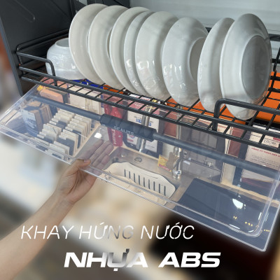 Kệ chén di động tủ trên Ecalite EL-N4119G - Tủ ngang 900mm - thép Carbon phủ Nano 5 lớp - Hàng chính hãng 