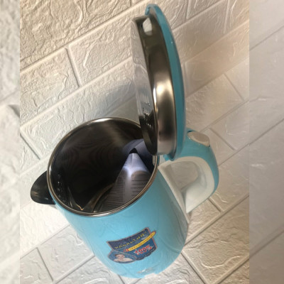 Ấm Siêu Tốc Jiplai 2 Lớp 2,5 Lít - Giao Màu Ngẫu Nhiên - Hàng Chính Hãng