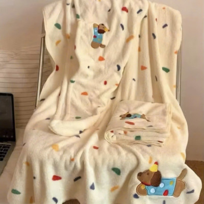 [KoSuyTu] SET 3 KHĂN TẮM HỌA TIẾT CÚN, CHẤM BI SIÊU CUTE – SIÊU MỀM - SIÊU THẤM HÚT