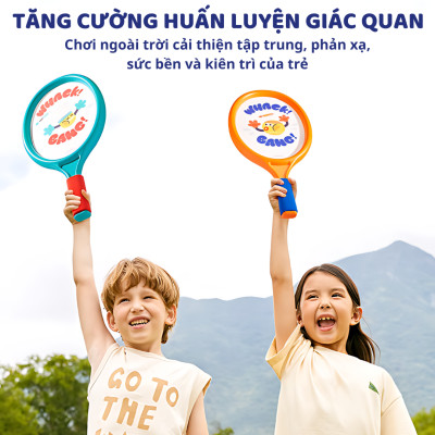 Vợt cầu lông cho trẻ em vợt tennis Mideer Kids Entry-Level Racket 2 in 1 Đồ chơi thể thao cho bé