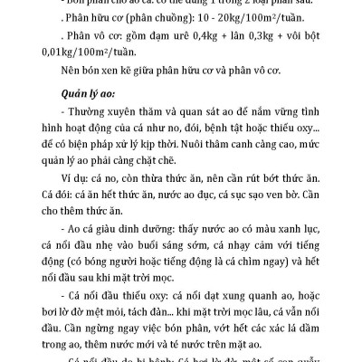 Hướng Dẫn Nuôi Cá, Ếch, Lươn (Tái bản 2025)