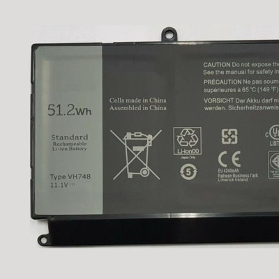 Pin Tương Thích Cho Laptop Dell Vostro V5460 - Hàng Nhập Khẩu New Seal TEEMO PC TEBAT120