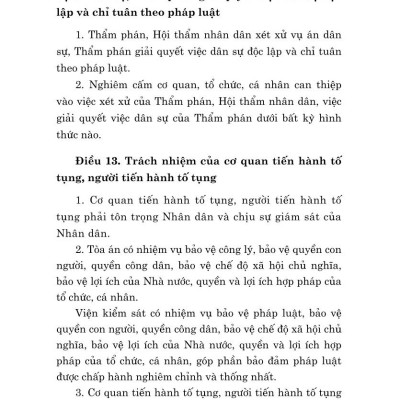 Bộ luật Tố tụng Dân sự ( Hiện hành) (sửa đổi, bổ sung năm 2019, 2020,2022,2023) - bản in 2024