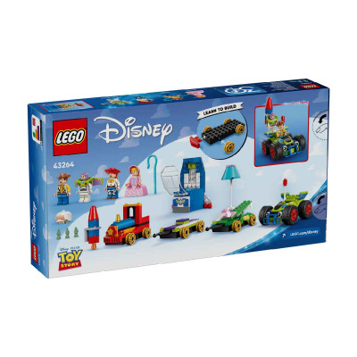 LEGO DISNEY PRINCESS 43264 Đồ Chơi Lắp Ráp Tàu Lửa Hoạt Hình Toy Story (206 chi tiết)