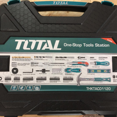 BỘ 120 MÓN DỤNG CỤ TOTAL THKTAC01120 - HÀNG CHÍNH HÃNG