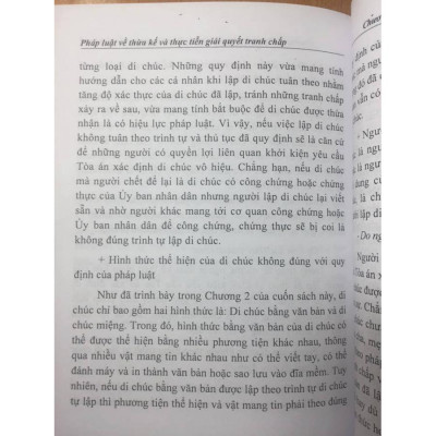 Pháp luật về thừa kế và thực tiễn giải quyết tranh chấp