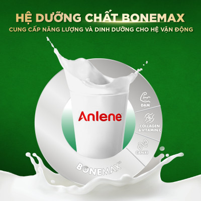 Sữa Bột Anlene Gold Hương Vanilla (Hộp Thiếc 400g)