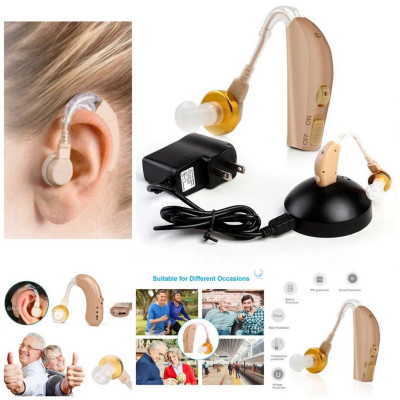 Tai Nge Trợ Thíinh Không Dây JZ-1088F2 – Có Sạc, Hỗ Trợ Người Già Lớn Tuổi, Nghe Rõ Ràng , đèn trợ sáng