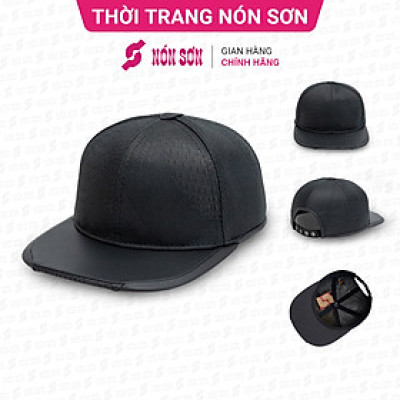 Mũ snapback hiphop nam nữ NÓN SƠN chính hãng MC229K-ĐN2