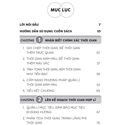 Sách - Quản Lí Thời Gian Theo Năm Màu
