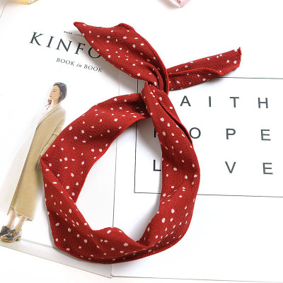 Băng đô cài tóc dạng dây cột dễ thương (giao ngẫu nhiên )