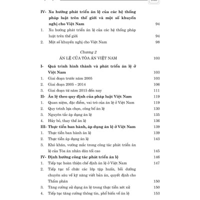 Án Lệ Việt Nam (Sách chuyên khảo, xuất bản lần thứ 2)