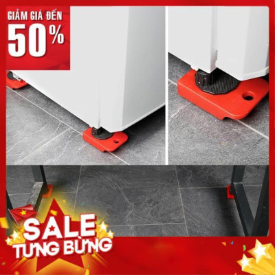 Dụng cụ nâng, di chuyển vật nặng đồ đạc thông minh bằng bộ con lăn hỗ trợ