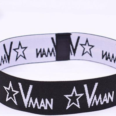 Băng Đô Thể Thao Chữ Vman (Màu Đen)