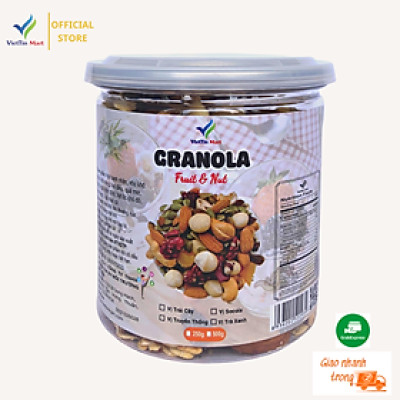 Granola Siêu Hạt, Siêu Dinh Dưỡng KHÔNG Yến Mạch VIETTIN MART