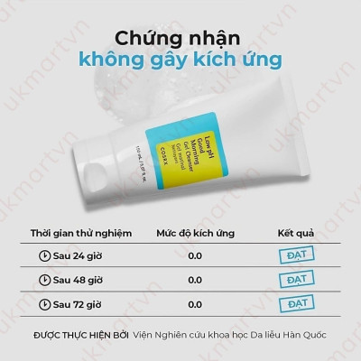 Gel Rửa Mặt Tràm Trà, 0.5% BHA COSRX Low pH Good Morning Gel Cleanser 150ml