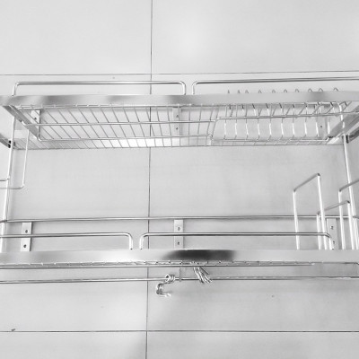 Kệ chén đa năng Inox 304 cao cấp dài 60 cm  (D60 x W28 x H45)