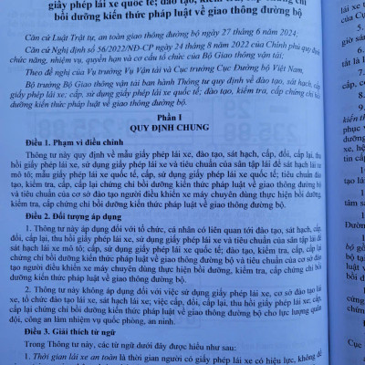 Sách Luật Trật Tự An Toàn Giao Thông Đường Bộ năm 2024 (V2531D)