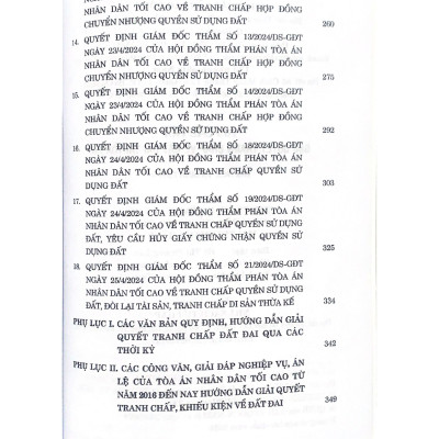 100 câu hỏi giải quyết tranh chấp về đất đai tại Tòa án