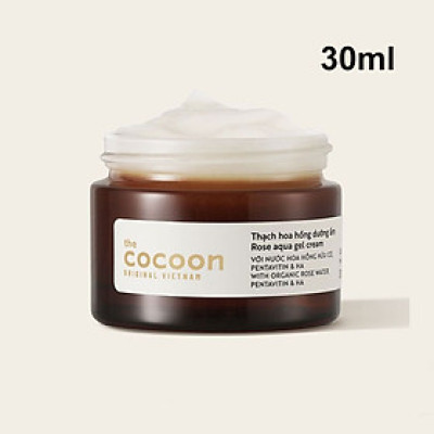 Thạch hoa hồng dưỡng ẩm cocoon 30ml - 100ml - kem dưỡng ẩm