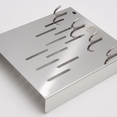 Kệ cài dao - muỗng Inox SUS 304 Eurolife EL-K6 (Trắng - bạc)