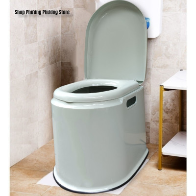 Bô vệ sinh cho người già di động vô cùng chắc chắn