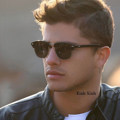 Kính râm Mắt Vuông Unisex Thời Trang Đi Đường Bảo Vệ Mắt