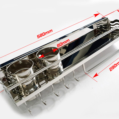 Kệ bếp đa năng Inox Eurolife EL-K1 (Trắng bạc)