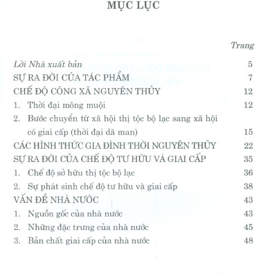 Giới thiệu tác phẩm: Nguồn Gốc Của Gia Đình, Của Chế Độ Tư Hữu Và Của Nhà Nước Của Ph.Ăngghen