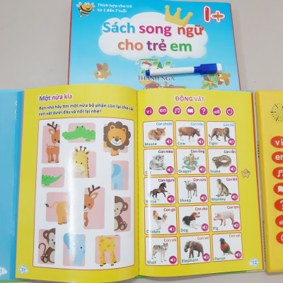 Sách nói điện tử song ngữ Anh - Việt cho trẻ em