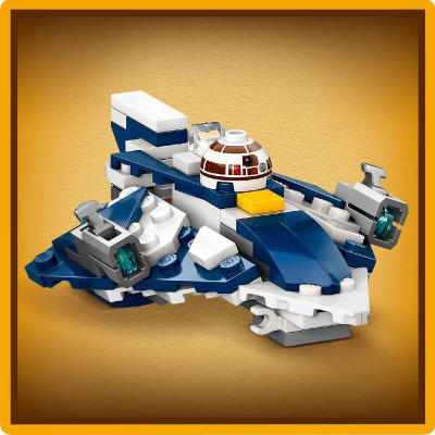 Đồ Chơi Lắp Ráp Chiến Đấu Cơ Jedi Của Plo Koon LEGO STAR WARS 75400 (89 chi tiết)