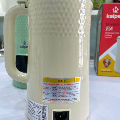 Máy làm sữa hạt mini Kalpen H3 H4 dung tích 1000ml công suất 1150W menu 12 chương trình chuẩn Đức - Hàng chính hãng