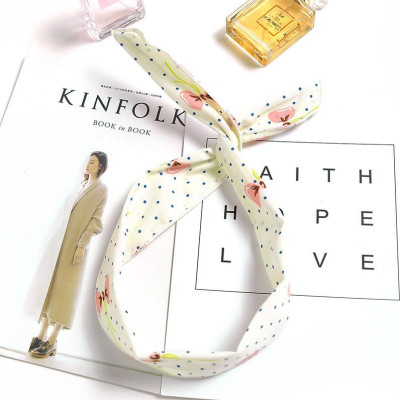 Băng đô cài tóc dạng dây cột dễ thương (giao ngẫu nhiên )