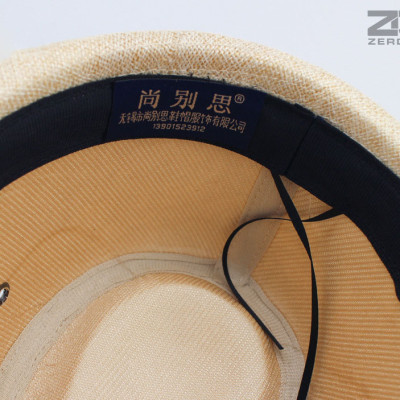 Mũ Phớt Cói Nam Đi Biển Thoáng Khí, Nón Fedora Cói Vành Nhỏ Cao Cấp MP053