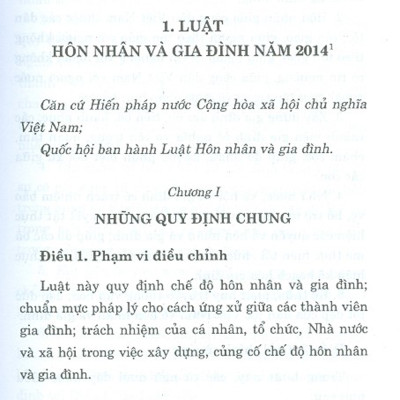 Luật Hôn Nhân Và Gia Đình (Hiện Hành) Và Văn Bản Hướng Dẫn Thi Hành