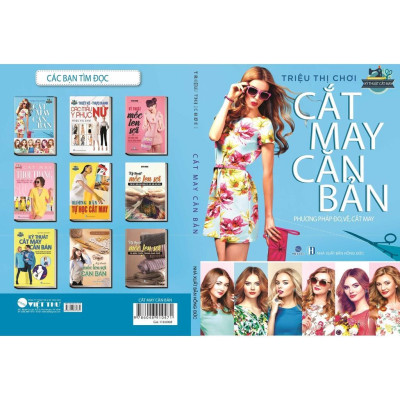 Sách - Cắt May Căn Bản Phương Pháp Đo, Vẽ, Cắt May - Việt Thư