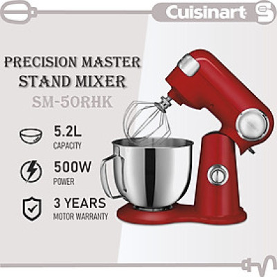 Máy trộn bột Cuisinart SM-50BCHK Hàng Chính Hãng