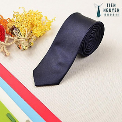 Cà Vạt Nam Bản Nhỏ 5cm Hàn Quốc - Cavat kỷ yếu, Cà vạt học sinh, Cavat bê tráp, bưng quả