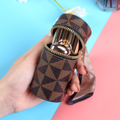 Móc khóa da - túi  đựng  đa năng ,son môi mini , tai nghe nhỏ gọn và tiện lợi