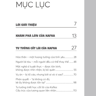 Những Nhà Tư Tưởng Lớn - Kafka Trong 60 Phút - Vanlangbooks