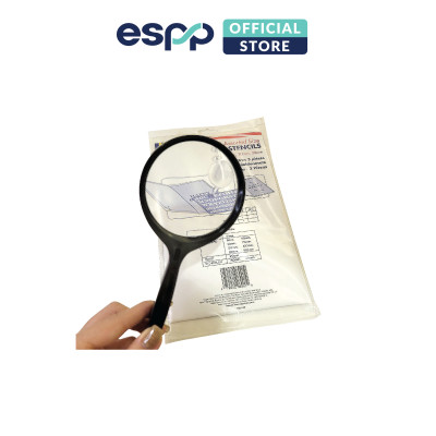 Kính lúp phóng đại x2 và x4 lần đường kính 7,5cm - HELIX