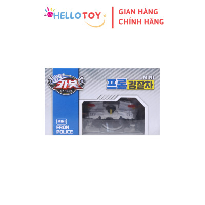 Đồ Chơi Mô Hình Lắp Ráp Xe Hơi Biến Hình HELLO CARBOT Mini Fron Police