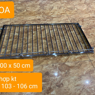 GIÁ GẦM BẾP , KỆ ĐỂ ĐỒ NHÀ BẾP INOX 304 .kt 105 x 50 cm ( giá 1sp )