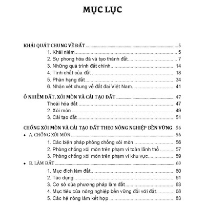 Phòng Chống Ô Nhiễm, Xói Mòn - Thoái Hoá Và Cải Tạo Đất Nông Nghiệp Bền Vững (Tái bản 2024)
