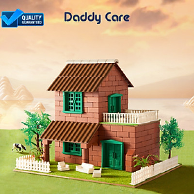 Đồ chơi lắp ráp khối xây dựng mô phỏng mini Mideer My First Building, đồ chơi nhập vai kĩ sư cho bé