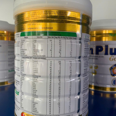 Combo 2 hộp Sữa Bột Nutifood Enplus Gold (900g) – DD hàng ngày cho người trưởng thành, Đặc biệt cho người bệnh-Tặng combo 2 khăn đa năng mềm mịm