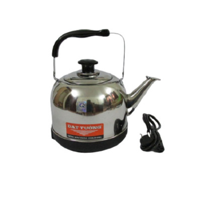 Ấm điện đế liền cao cấp 4L Đạt Tường – ĐL-01  - Trắng Inox - Hàng chính hãng