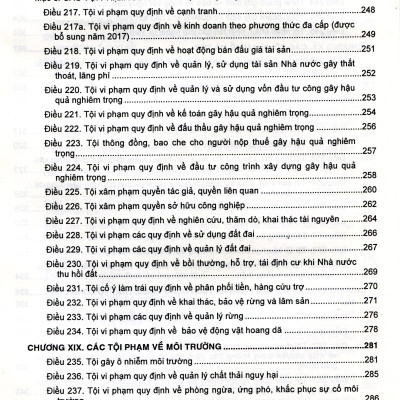 Phương Pháp Định Tội Danh Với 538 Tội Phạm Quy Định Trong Bộ Luật Hình Sự Năm 2015, Được Sửa Đổi, Bổ Sung Năm 2017 (Tái Bản Có Bổ Sung)
