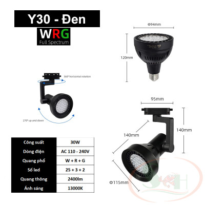 Đèn rọi ray Week WRG Rainforest Light Y series Y30, Y35 bể thủy sinh tiểu cảnh bán cạn biotop