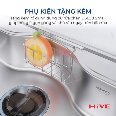 KỆ BỒN RỬA CHÉN INOX DJUS850